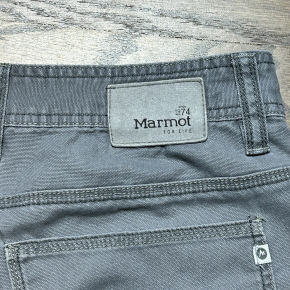 Marmot Shorts Mens 34 Gray Hiking Outdoor Adventure Lightweight Pockets - Picture 10 of 10